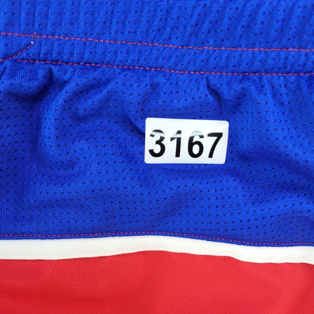 Kansas Jayhawks Pants Women Large Red‎ Blue NCAA Basketball Adidas adizero - Picture 6 of 6